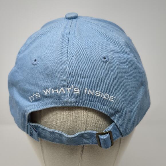 Precept Slideback Hat Blue One Size Embroidered It's What's Inside - Picture 6 of 9